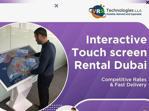 Short and Long Term Touch Screen Rentals in Dubai - Annet