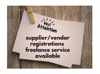Supplier Registration Freelancer Dubai Abu Dhabi Uae - Services: Other