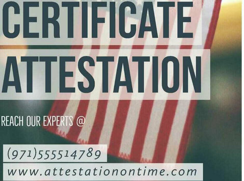 USA Birth Certificate Attestation in Dubai - Друго