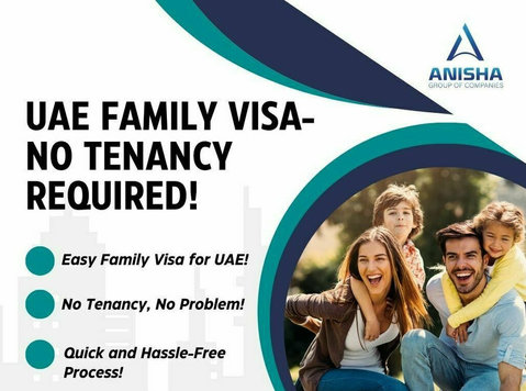 Uae Family Visa- No tenancy needed, Smooth processing! - Otros