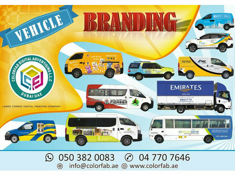 Vehicle Branding, Car Wrap, Car Sticker, Vehicle Graphics - Services: Other