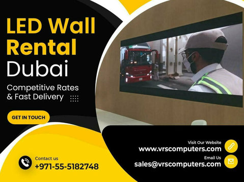 Video Wall Rentals for Conference in Dubai - Drugo