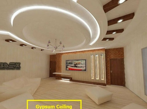 Ceiling Work Contractor Dubai 0557274240 - Xây dựng / Trang trí