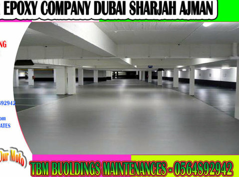 Epoxy Flooring Contactor in Umm Al Quwain, Ajman Dubai Sharj - 건축/데코레이션