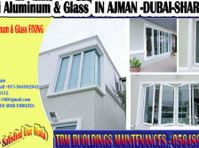 Glass Fixing contractor Ajman Dubai Sharjah Rak - Andet