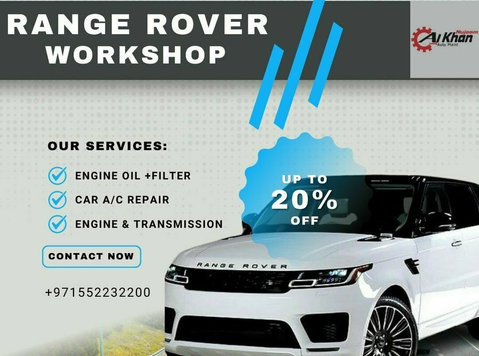 Range Rover & German Cars Repair In Sharjah - Services: Other