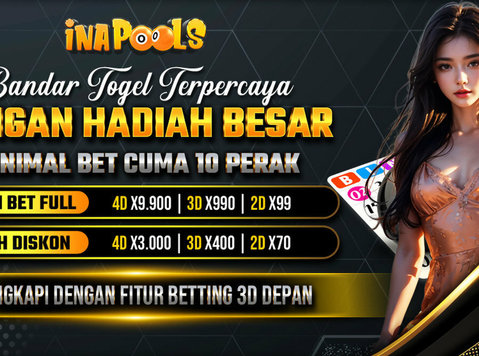 Inapools: Bandar Togel Online Terbaik & Terpercaya di Indone - Knjige/igre/DVD-i