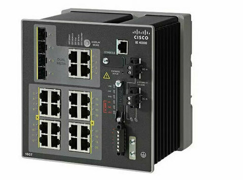 Cisco Ie-4000-8gt8gp4g-e network switch Managed (PoE) Black - Eletrônicos