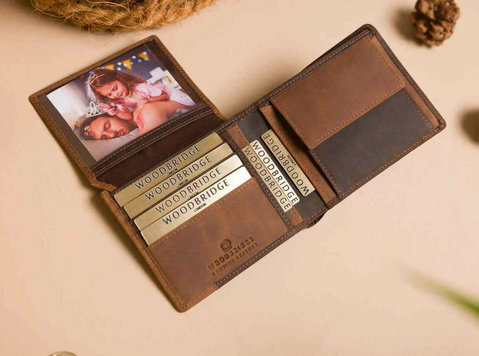 Buy bifold wallet with coin pocket in UK - Autres