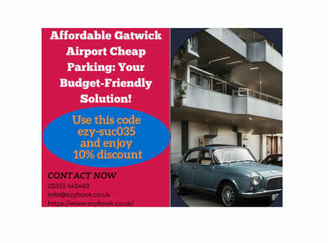 Gatwick Airport cheap parking - Przeprowadzki/Transport