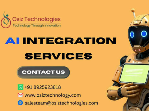 Ai Integration Services to Boost Your Business | Osiz - Iné