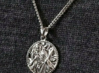 St Christopher chain necklace - 衣類/アクセサリー