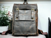 Leather Backpack | Leather Item | Max Bee Global - Klær/Tilbehør