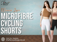 Stylish Comfort: Ladies' Microfibre Cycling Shorts for a Chi - Одећа/украси