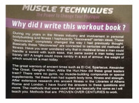 Muscle Techniques the power to change your physique book - Könyvek/Játékok/DVD