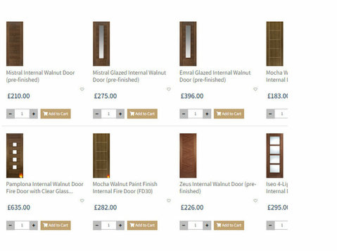 Are You Looking to Buy Walnut Internal Doors for Home - Furniture/Appliance