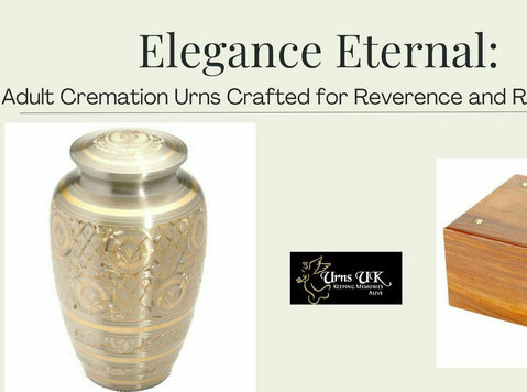 Elegance Eternal: Adult Cremation Urns Crafted for Reverence - Buy & Sell: Other