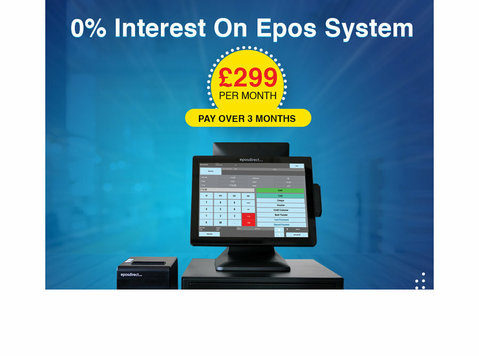 Epos System for Retail - £299 - Pay Over 4 Months with 0% - Otros