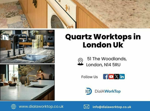 Quartz worktops in london,uk - ساختمان / تزئینات
