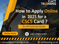 How to Apply Online in 2025 for a Cscs Card - อื่นๆ