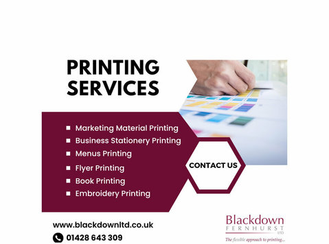 Your Reliable Printer in Petersfield—blackdown Fernhurst Ltd - Services: Other