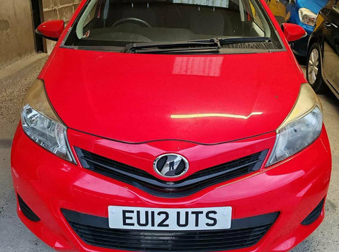 Toyota Vitz Red Colour For Sale - Cars/Motorbikes