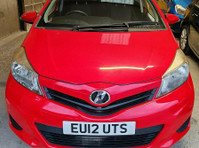 Toyota Vitz Red Colour For Sale - Coches/Motos