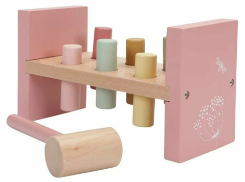 Little Dutch Pounding Bench Wild Flowers - Miminka a děti
