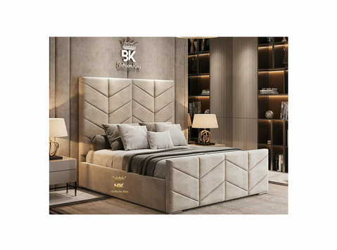 Luxury King Size Bed Frame – Bedroomking - Furniture/Appliance