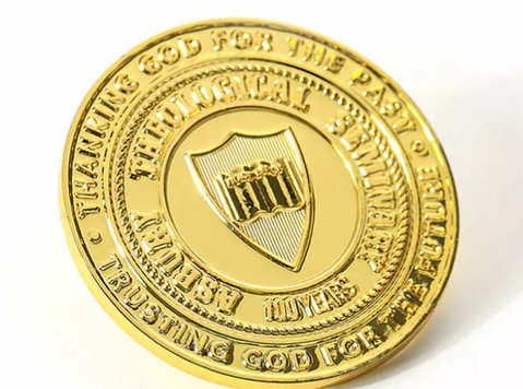Embossed pure electroplating imitation gold fridge magnet - Bộ sưu tập/Cổ vật
