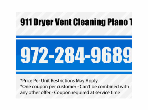 911 Dryer Vent Cleaning Plano Tx - Iné