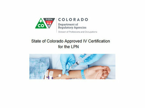 LPN IV Cert June 27, 2024 Three Days Colorado Springs, CO - Andet