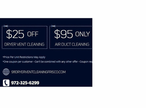 911 Dryer Vent Cleaning Frisco Tx - 청소