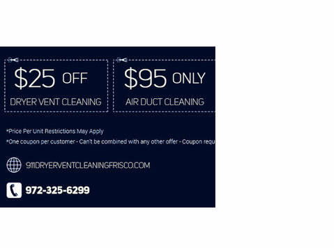 911 Dryer Vent Cleaning Frisco Tx - 청소