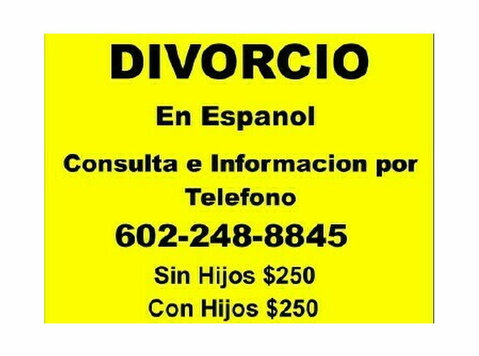 Divorcio Rapido en Espanol - قانونی/مالیاتی