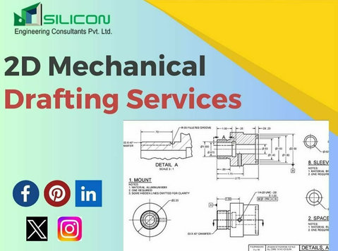 2d Mechanical Drafting Services in Usa - دوسری/دیگر