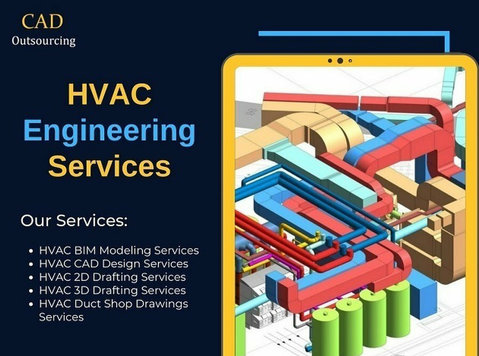 Affordable Hvac Engineering Outsourcing Services in Usa - Iné