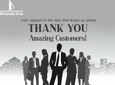 Customer Appreciation: Thank You Templates on Brands.live! - Egyéb