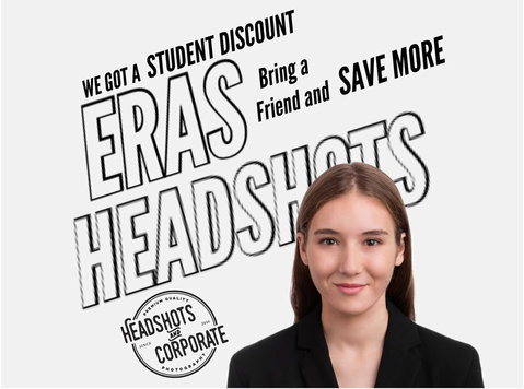 ERAS Headshot photography at DISCOUNTED price - אחר
