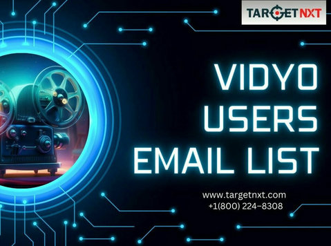 How can Vidyo Users Email List assist marketers - Andet