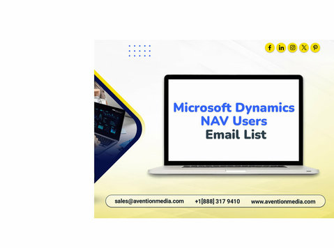 Obtaining Our Microsoft Dynamics Nav Users Email List Aid in - อื่นๆ
