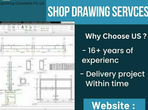 Shop Drawing Outsourcing services in USA - Overig