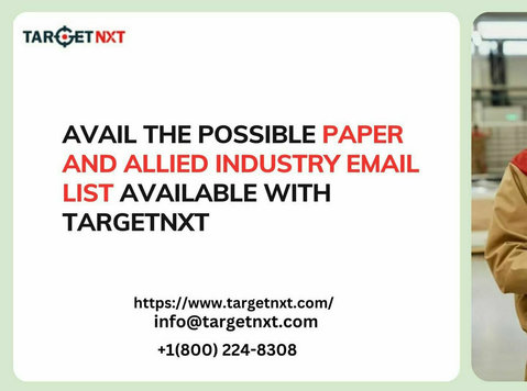 Who provides the best paper and allied industry email list? - 其他