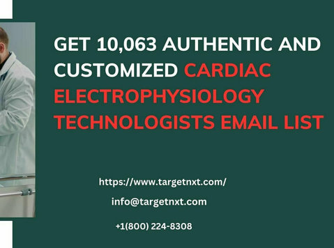 cardiac electrophysiology technologists email list in USA - Iné