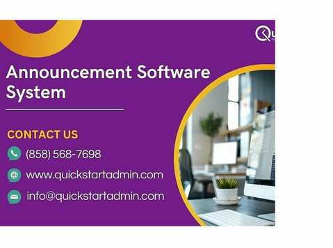 Trusted Announcement Software for Growing Businesses - Máy tính/Mạng