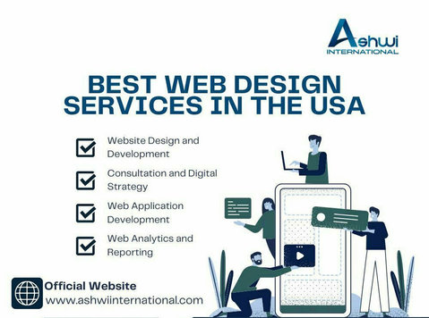 Best Web Design Services in the Usa:Ashwi International - Iné