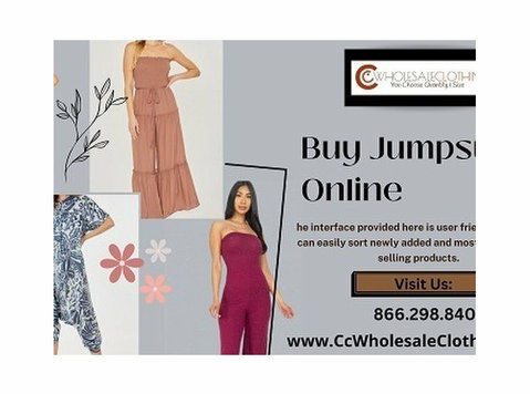 Shop Trendy Jumpsuits Online at Cc Wholesale Clothing - Övrigt