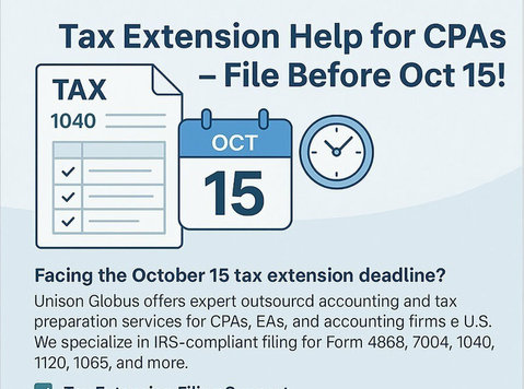 Tax Extension 2025 Support for Cpas & Accounting Firms - Õigus/Finants