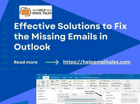 Effective Solutions to Fix the Missing Emails in Outlook - Citi