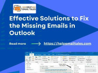 Effective Solutions to Fix the Missing Emails in Outlook - Services: Other